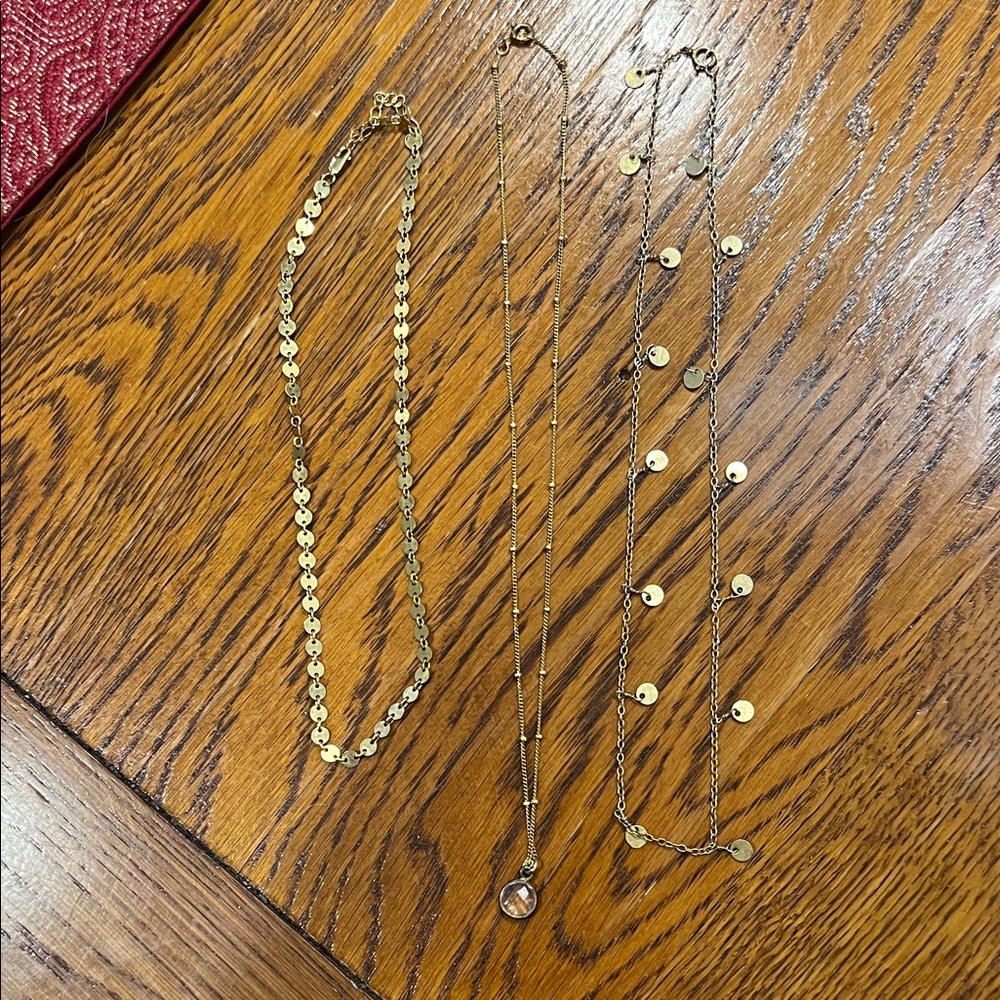 Gold Necklace Set